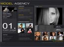 Model Agency Flash template